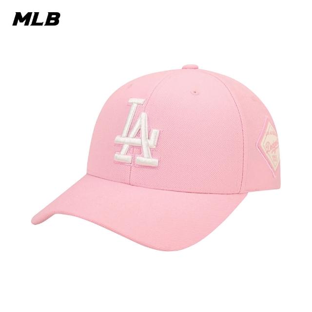 【MLB】菱標棒球帽 可調整式 帽子 洛杉磯道奇隊(32CP85111-07P)