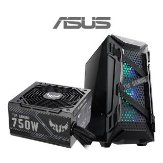 【ASUS華碩 機殼+750W電源】TUF Gaming GT301 電腦機殼+TUF Gaming 750W 銅牌 電源供應器