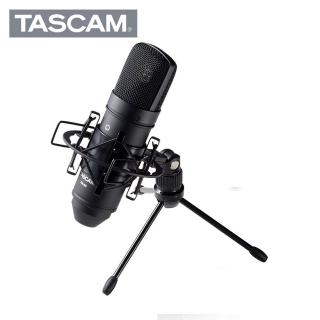 【TASCAM】TM-80 Black 電容麥克風套裝組 黑色版(台灣公司貨 商品保固有保障)