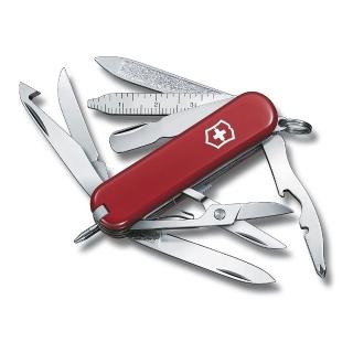 【VICTORINOX 瑞士維氏】MiniChamp18用瑞士刀/紅(0.6385)