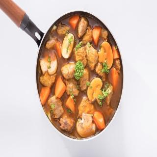 【松珍】素燉牛肉(奶蛋素)