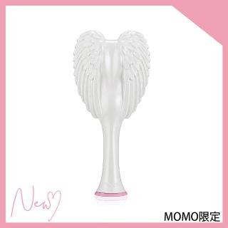 【Tangle Angel】總代理-絲緞光天使梳-白粉紅(王妃梳 天使梳 美髮梳 禮盒 玫瑰金)