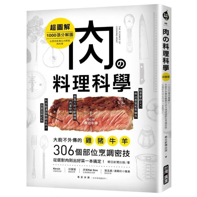 肉料理科學【超圖解】：千張分解圖！大廚不外傳的烹調密技 從選對肉到出好菜