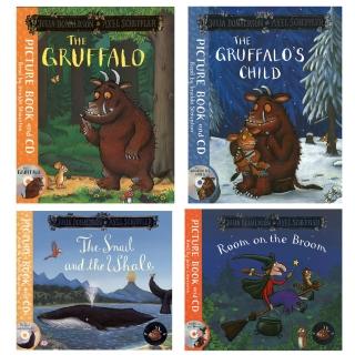 【麥克兒童外文書店】英國作家 Julia Donaldson 經典故事集(故事繪本+CD)