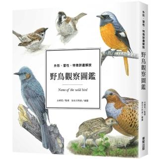 野鳥觀察圖鑑：外形、習性、特徵詳盡解說