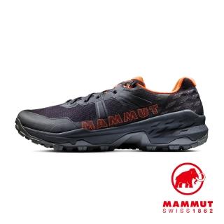 【Mammut 長毛象】Sertig II Low GTX Men GTX低筒健行鞋 黑色/鮮橙 男款 #3030-04280