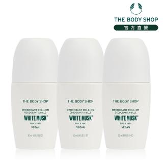 【THE BODY SHOP 美體小舖】白麝香清新體香組(50ML*3)