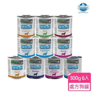 【Farmina 法米納】犬用天然處方主食罐300g*6入(狗罐)