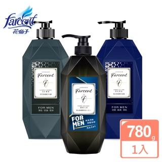 【Farcent 法頌】香水胺基酸沐浴露/沐浴乳780g-雪松琥珀/冷杉麝香/曠野大地(男性推薦)