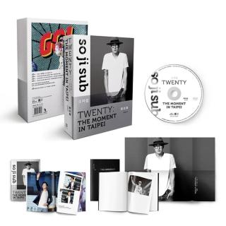 蘇志燮TWENTY：出道20年台灣專場粉絲會DVD+寫真冊+時光筆記本+海報 全球獨占限量