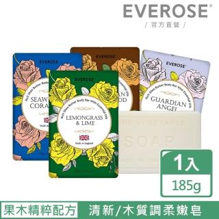 【Everose 愛芙蓉】香水柔嫩皂185克(清新/木質調)