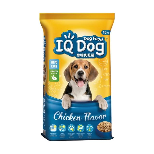 【IQ DOG】聰明狗乾糧 13.5-15KG(狗飼料/成犬)