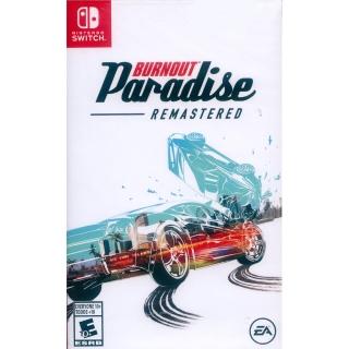 【Nintendo 任天堂】NS Switch 橫衝直撞：狂飆樂園 重製版 英日文美版(Burnout Paradise Remastered)