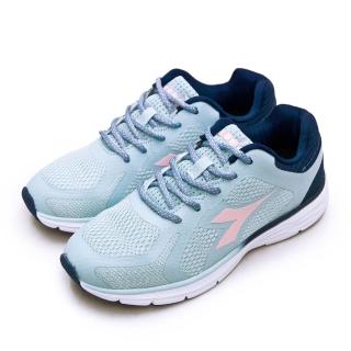 【DIADORA】女 迪亞多那 輕量TPU慢跑鞋 清新慢旅系列(藍蜜桃 33613)