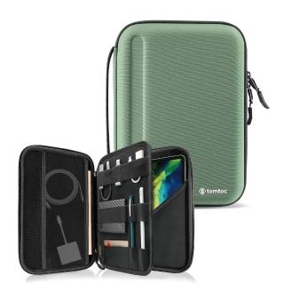 【tomtoc】多功能平板硬殼收納包  仙人掌色 適用於11吋iPad Pro & 10.9吋 iPad Air(多功能平板硬殼收包)