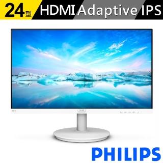 【Philips 飛利浦】241V8W 24型 IPS 寬闊顯示器