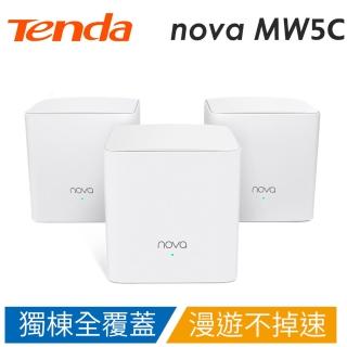 【Tenda 騰達】nova MW5C  AC1200 Mesh(透天專用分享器 穿牆高穿透)