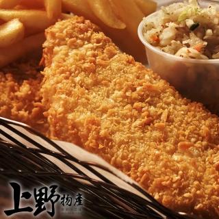 【上野物產】東港必吃酥脆蝦餅 x4包(300g±10%/10片/包)