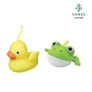 【TOKYU HANDS 台隆手創館】動物造型沐浴海綿(小鴨/青蛙)