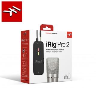 【IK Multimedia】iRig Pre 2 行動錄音介面(台灣公司貨 商品保固有保障)