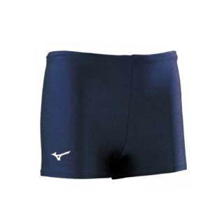 【MIZUNO 美津濃】SWIM 男BASIC四角泳褲-泳裝 游泳 平口泳褲 美津濃 丈青白(N2GB100114)