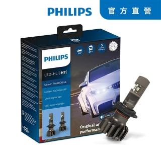 【Philips 飛利浦】Ultinon Pro9000 LED超亮鑽光頭燈兩入裝公司貨+250%