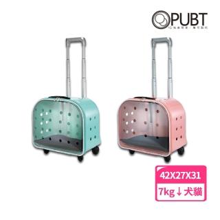 【PUBT 寵物移動城堡】PLT-05 可愛系列 寵物推車(寵物外出包 寵物拉桿包 拉桿車 推車)
