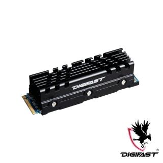 【DIGIFAST 迅華】M.2 2280 SSD 專用散熱片組-黑色(散熱片)