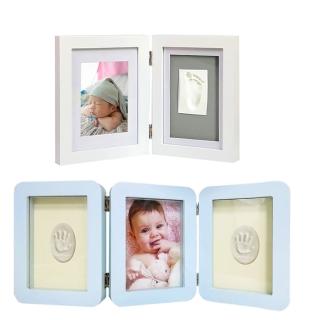 【OnceBaby】寶寶手足模印相框優惠組合(珍藏永恆的回憶)
