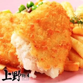 【上野物產】酥脆極選炸蝦仁排 x7包(160g±10%/2片/包)