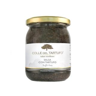 【Colle del Tartufo 柯爾德】義大利原裝進口黑松露菇菇醬180g(義大利私廚配方-一匙變廚神)
