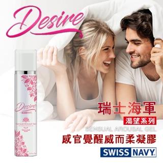 【SWISS NAVY】瑞士海軍渴望系列 感官覺醒威而柔凝膠 DESIRE SENSUAL AROUSAL GEL 75ml(威而柔)