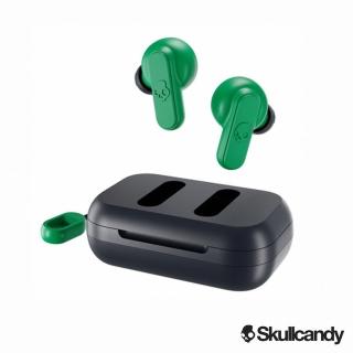【Skullcandy 美國潮牌】Dime真無線藍牙耳機-深藍+綠色(297)