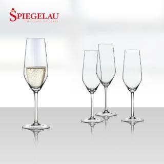 【德國Spiegelau】歐洲製Style氣泡酒杯240ml/4入(TVBS來吧營業中選用品牌)
