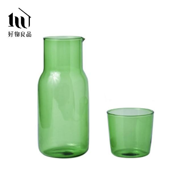 【好物良品】550ml_彩色耐高溫玻璃水壺杯組(4色任選｜冷水壺 冷泡壺 茶壺 水杯 水壺 一人下午茶)