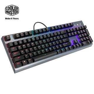 【CoolerMaster】Cooler Master CK350 機械式 RGB 電競鍵盤 茶軸(CK350)