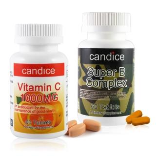 【Candice】康迪斯B+C健康防護組(60顆*2瓶)