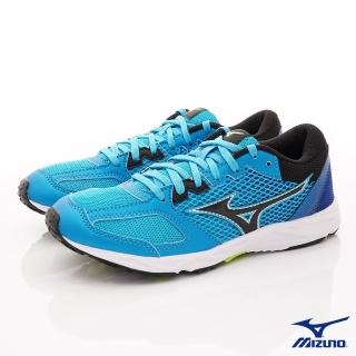 【MIZUNO 美津濃】運動跑鞋童鞋款(K1GC203925藍-22.5-25cm)