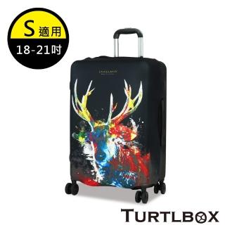 【TURTLBOX 特托堡斯】托運套 防刮 託運套 保護套 行李箱 防塵套 S號(設計師款 任選)