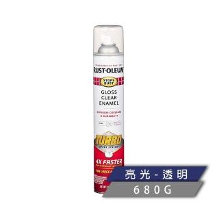 【RUST-OLEUM 樂立恩塗料】琺瑯保護漆TURBO(透明24oz)