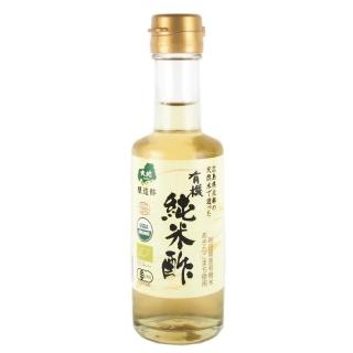 【智慧誠選】日本大地 有機純米醋180ml/瓶(全素；JAS有機認證 酸度4.4%)