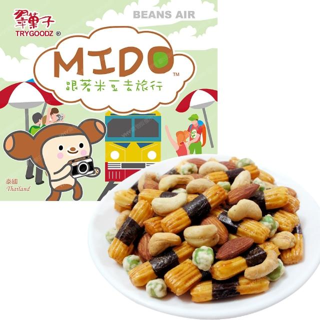 【豆之家】翠果子-MIDO航空米果 4袋組(頭等艙/商務艙/經濟艙/日式綜合米果/相撲米果)