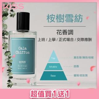 【KISS New York】中性淡香水50ml 桉樹雪紡(買一送一)