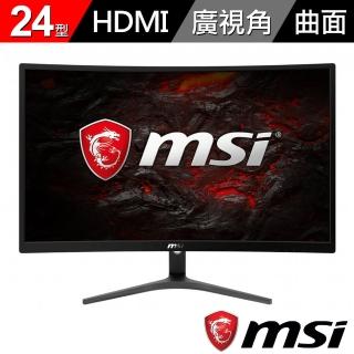 【MSI 微星】Optix G241VC 24型 FHD曲面顯示器