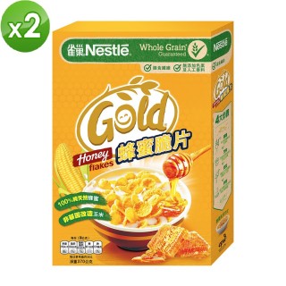 【Nestle 雀巢】蜂蜜脆片早餐脆片x2盒(370g/盒)