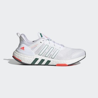 【adidas 愛迪達】EQT+ 男 慢跑鞋 白綠(H02751)