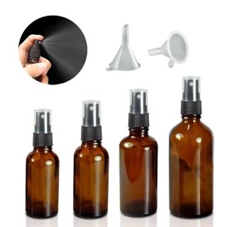 8947472 OL 【ANDZEN 安得仁】30ml-50ml-100ml茶色玻璃噴霧瓶分裝瓶(玻璃噴霧瓶/酒精分裝瓶/噴霧玻璃瓶/分裝噴瓶)