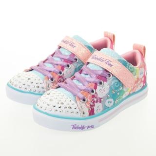【SKECHERS】女童系列 SPARKLE LITE 燈鞋(314759LLPMT)