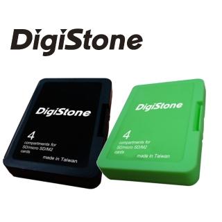 【DigiStone】日本普普風系列 嚴選特A級(4片裝記憶卡收納盒1入組)