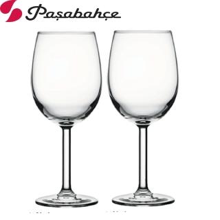 【Pasabahce】高腳紅酒杯395cc(二入組)